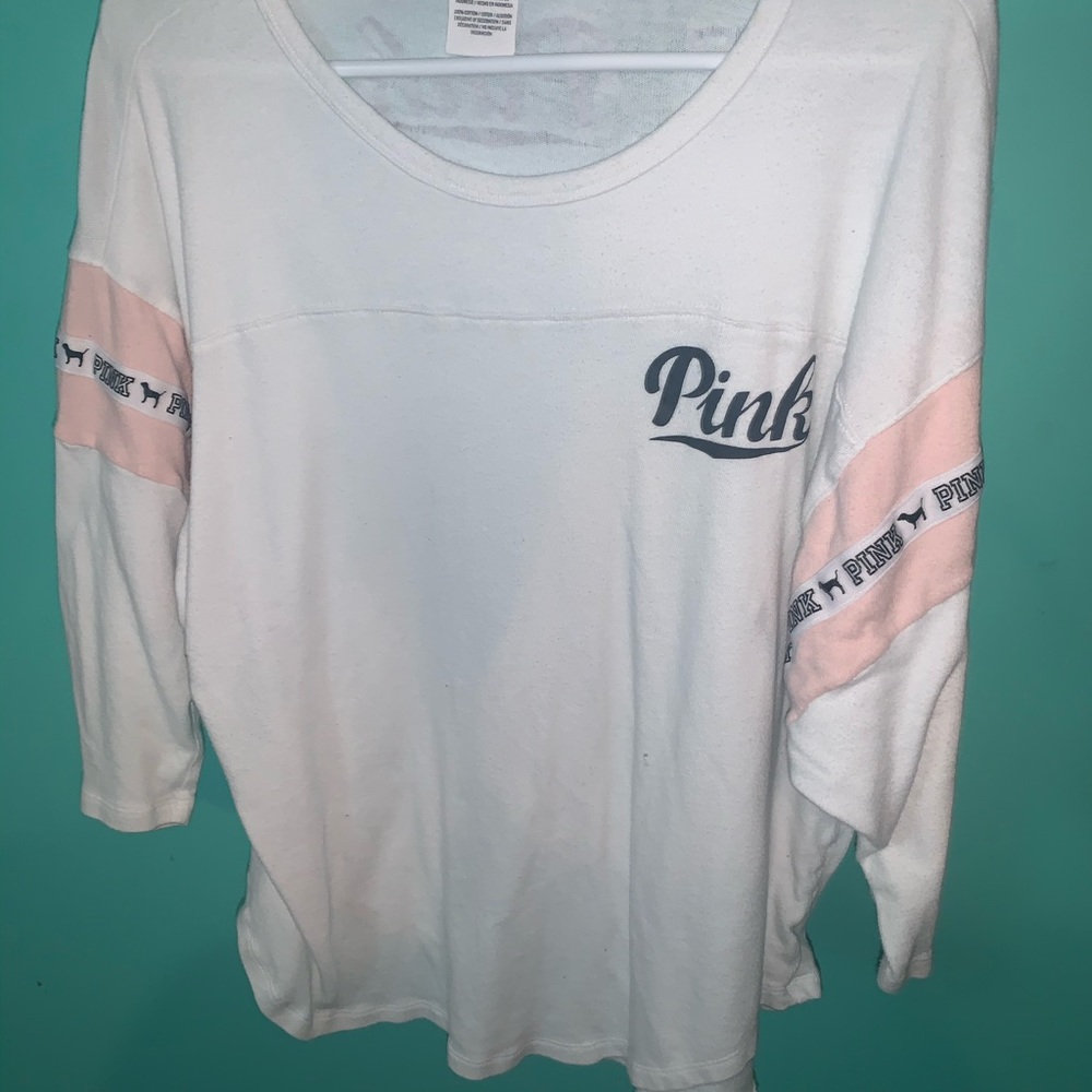 Victoria’s Secret Pink 3/4 sleeve shirt